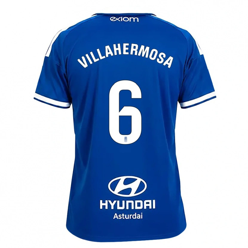 Danxen Kinderen Dani Villahermosa #6 Mediumblauw Wit Thuisshirt Thuistenue 2026/27 T-Shirt