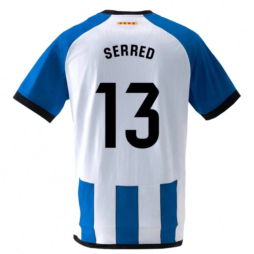 Danxen Kinderen Llorenç Serred #13 Koninklijk Blauw Wit Thuisshirt Thuistenue 2026/27 T-Shirt