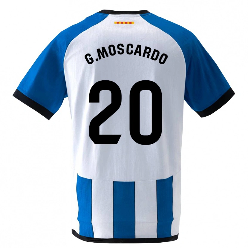 Danxen Kinderen Gabriel Moscardo #20 Koninklijk Blauw Wit Thuisshirt Thuistenue 2026/27 T-Shirt