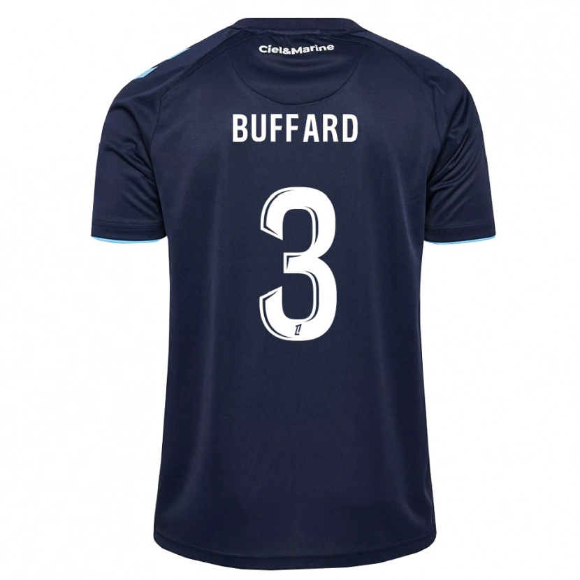 Danxen Kinderen Matthieu Buffard #3 Centaurieblauw Middernachtblauw Thuisshirt Thuistenue 2026/27 T-Shirt