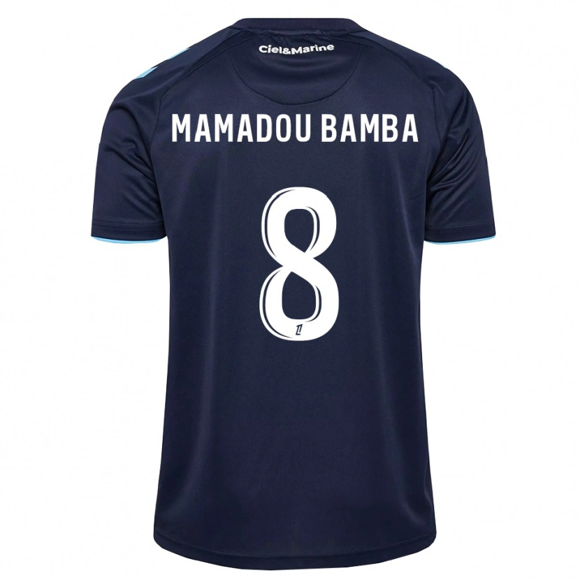 Danxen Kinderen Ben Mamadou Bamba #8 Centaurieblauw Middernachtblauw Thuisshirt Thuistenue 2026/27 T-Shirt