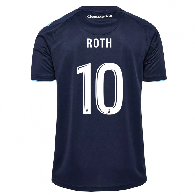 Danxen Kinderen Madeline Roth #10 Centaurieblauw Middernachtblauw Thuisshirt Thuistenue 2026/27 T-Shirt