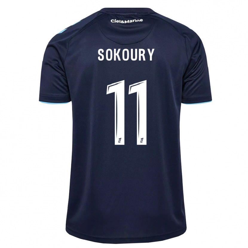 Danxen Kinderen Junior Sokoury #11 Centaurieblauw Middernachtblauw Thuisshirt Thuistenue 2026/27 T-Shirt
