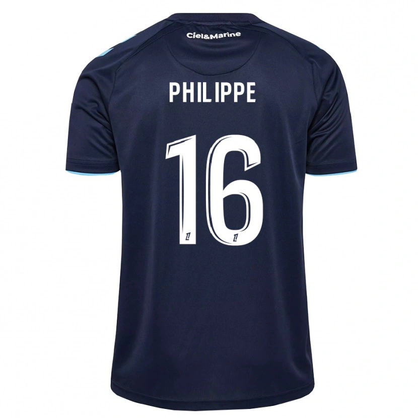 Danxen Kinderen Laëtitia Philippe #16 Centaurieblauw Middernachtblauw Thuisshirt Thuistenue 2026/27 T-Shirt