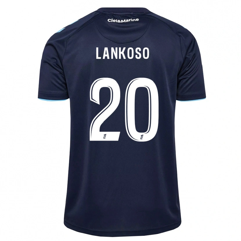 Danxen Kinderen Lenny Lankoso #20 Centaurieblauw Middernachtblauw Thuisshirt Thuistenue 2026/27 T-Shirt