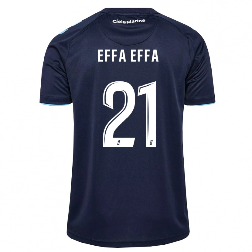 Danxen Kinderen Chancelle Effa Effa #21 Centaurieblauw Middernachtblauw Thuisshirt Thuistenue 2026/27 T-Shirt