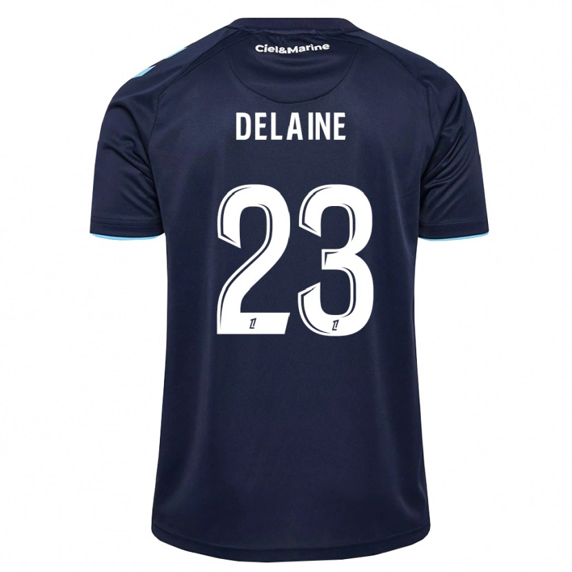 Danxen Kinderen Thomas Delaine #23 Centaurieblauw Middernachtblauw Thuisshirt Thuistenue 2026/27 T-Shirt