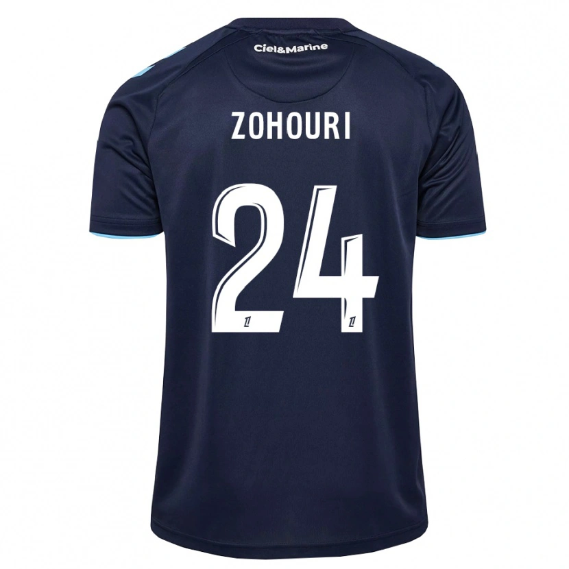 Danxen Kinderen Guy-Noël Zohouri #24 Centaurieblauw Middernachtblauw Thuisshirt Thuistenue 2026/27 T-Shirt