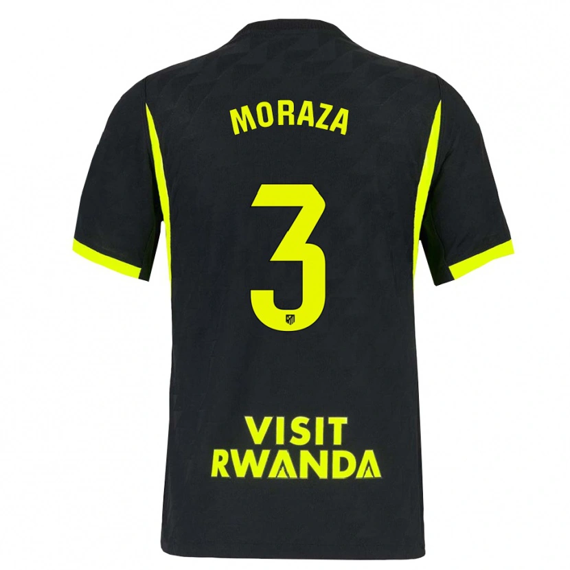 Danxen Kinderen Ainhoa Moraza #3 Heldergroen Zwart Uitshirt Uittenue 2026/27 T-Shirt