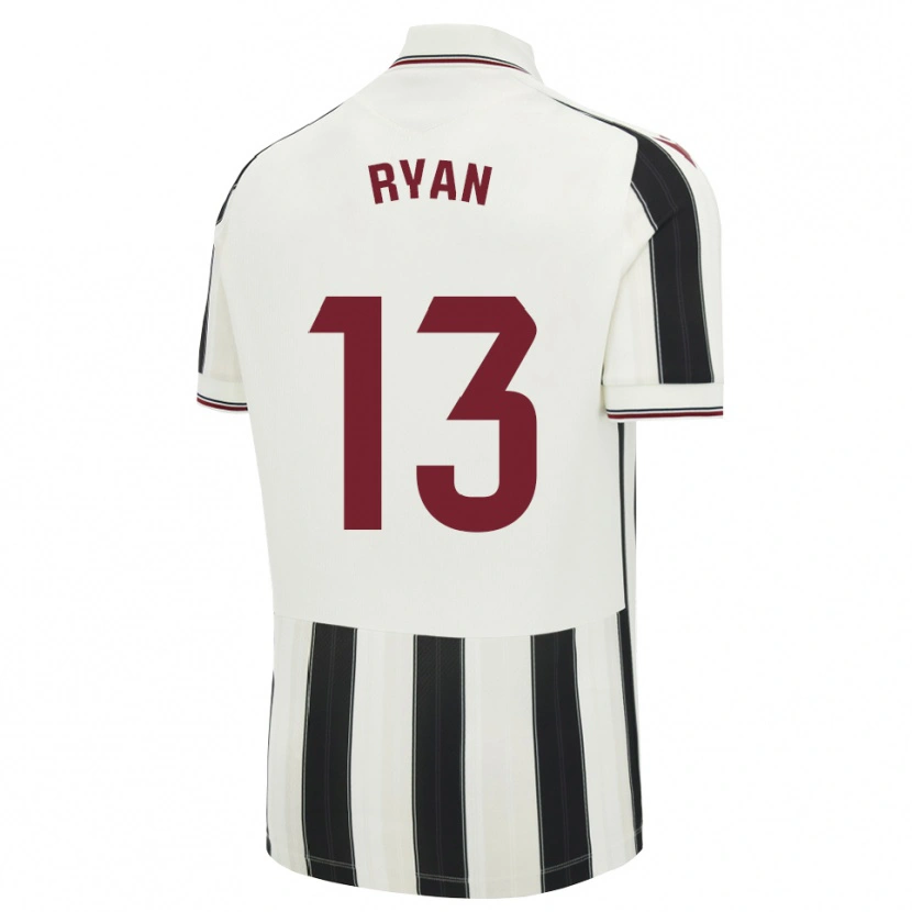 Danxen Kinderen Mathew Ryan #13 Zwart Wit Rood Uitshirt Uittenue 2026/27 T-Shirt
