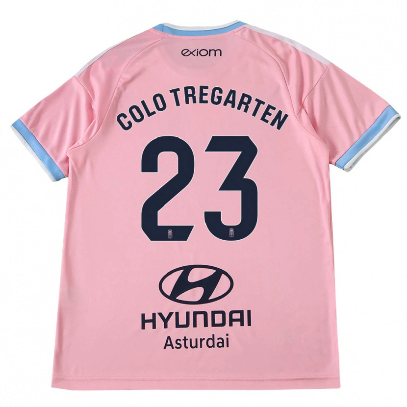 Danxen Kinderen Colo Tregarten #23 Centaurieblauw Roze Uitshirt Uittenue 2026/27 T-Shirt