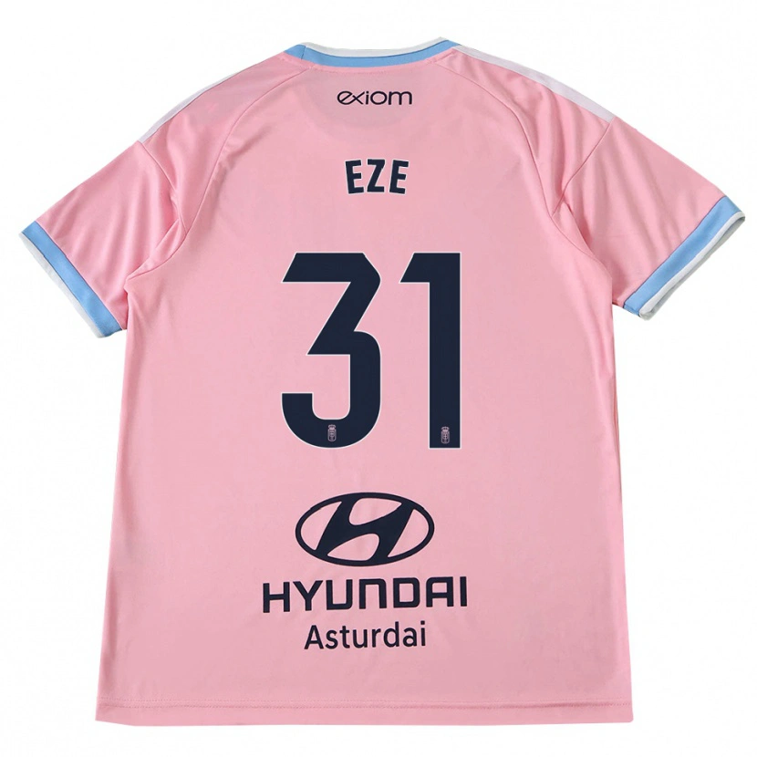 Danxen Kinderen Chukwuma Eze #31 Centaurieblauw Roze Uitshirt Uittenue 2026/27 T-Shirt