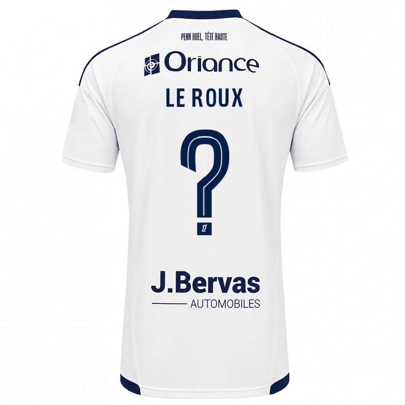 Danxen Kinderen Antonia Le Roux #0 Marineblauw Wit Uitshirt Uittenue 2026/27 T-Shirt