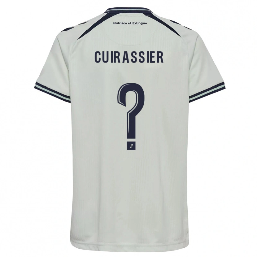 Danxen Kinderen Matthieu Cuirassier #0 Middernachtblauw Wit Uitshirt Uittenue 2026/27 T-Shirt