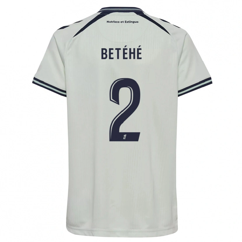 Danxen Kinderen Aaron Betéhé #2 Middernachtblauw Wit Uitshirt Uittenue 2026/27 T-Shirt