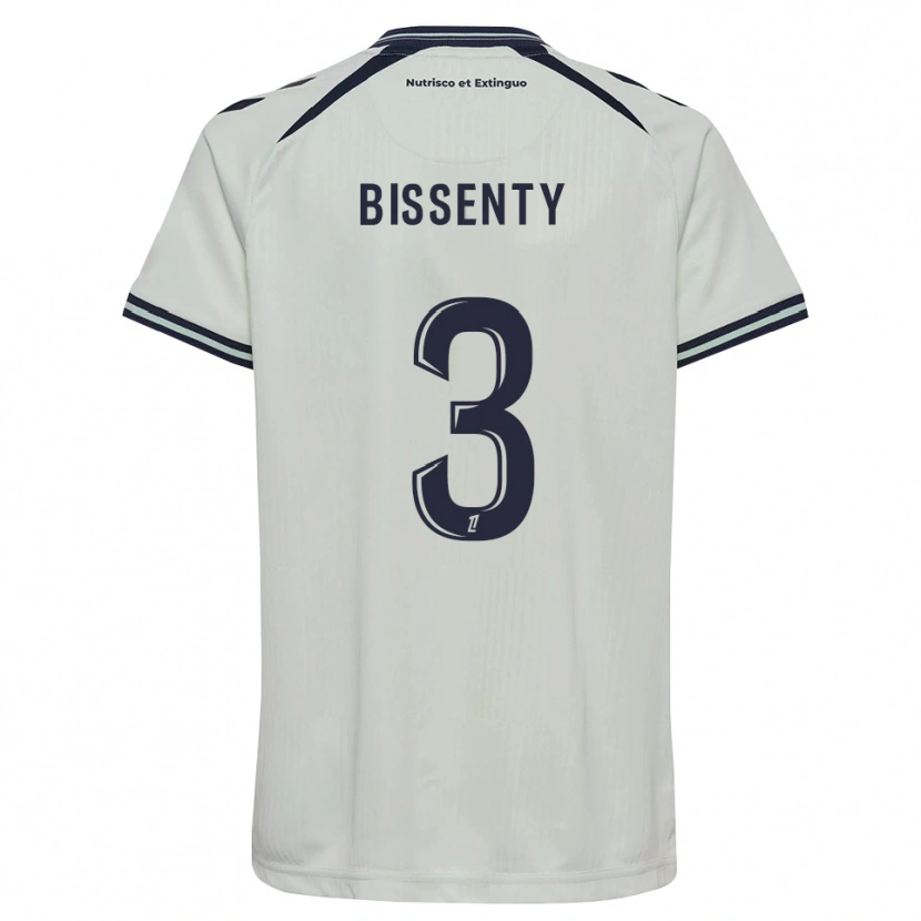 Danxen Kinderen Bissenty Gomis #3 Middernachtblauw Wit Uitshirt Uittenue 2026/27 T-Shirt