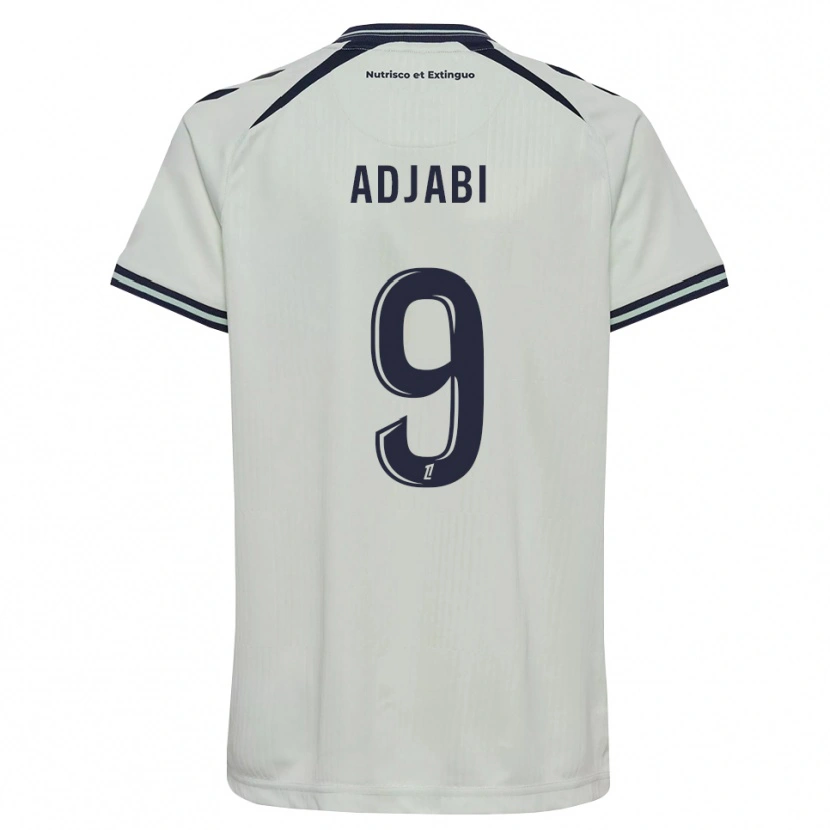 Danxen Kinderen Ikram Adjabi #9 Middernachtblauw Wit Uitshirt Uittenue 2026/27 T-Shirt