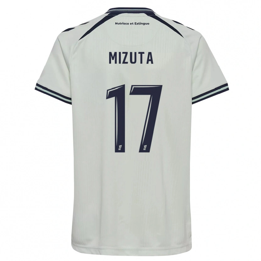 Danxen Kinderen Kaito Mizuta #17 Middernachtblauw Wit Uitshirt Uittenue 2026/27 T-Shirt