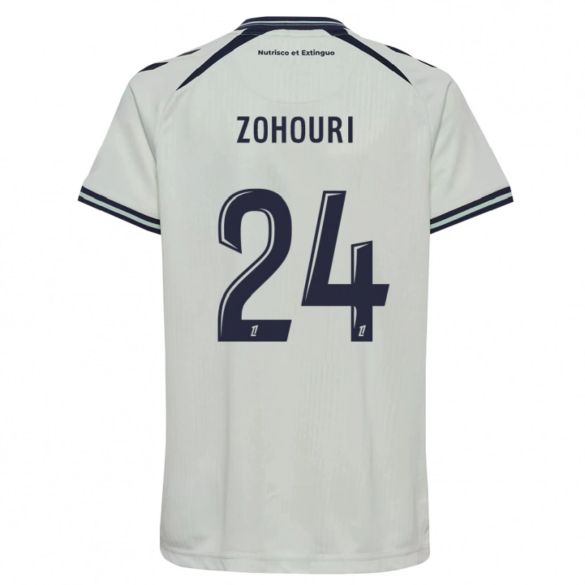 Danxen Kinderen Guy-Noël Zohouri #24 Middernachtblauw Wit Uitshirt Uittenue 2026/27 T-Shirt
