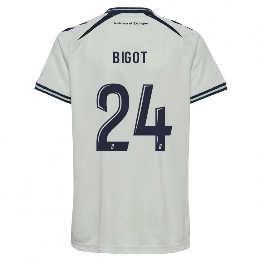 Danxen Kinderen Maureen Bigot #24 Middernachtblauw Wit Uitshirt Uittenue 2026/27 T-Shirt