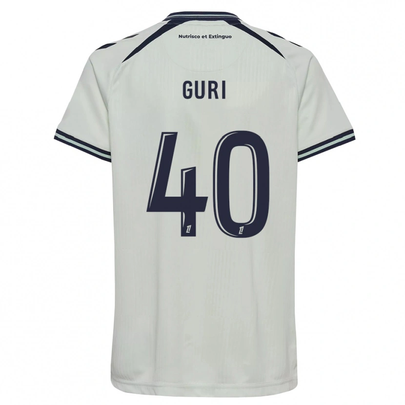 Danxen Kinderen Gabriel Guri #40 Middernachtblauw Wit Uitshirt Uittenue 2026/27 T-Shirt