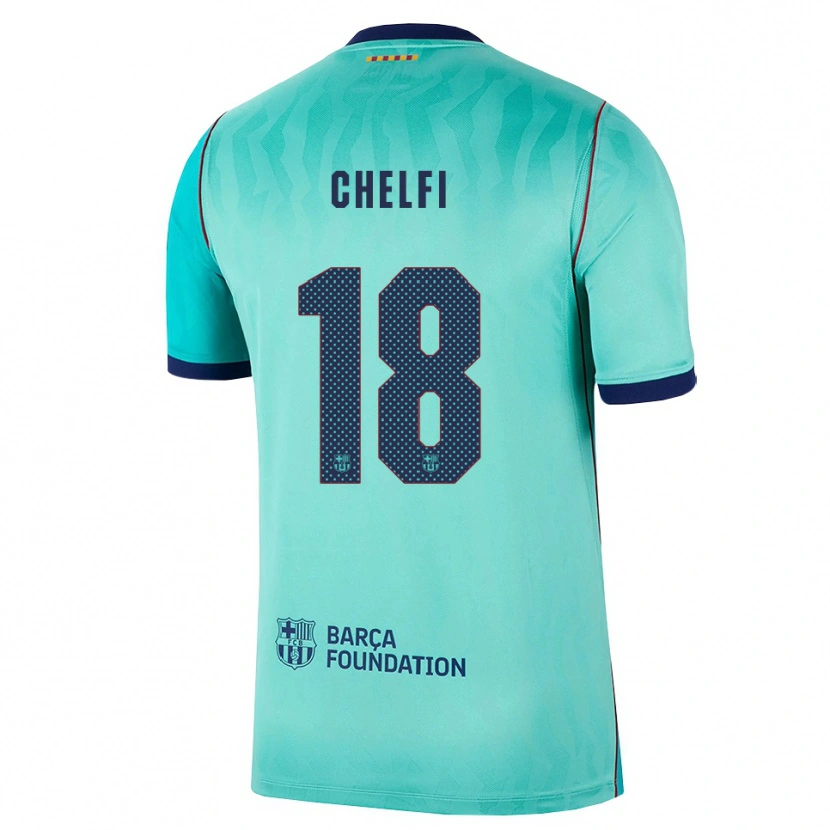 Danxen Kinderen Lovro Chelfi #18 Aqua Donker Turquoise Koninklijk Blauw Thuisshirt Derde Tenue 2026/27 T-Shirt