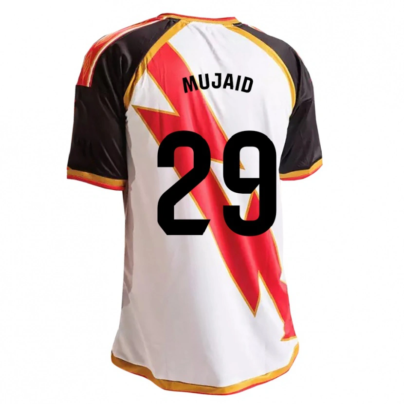 Danxen Heren Mujaid Sadick #29 Zwart Rood Wit Goud Thuisshirt Thuistenue 2026/27 T-Shirt
