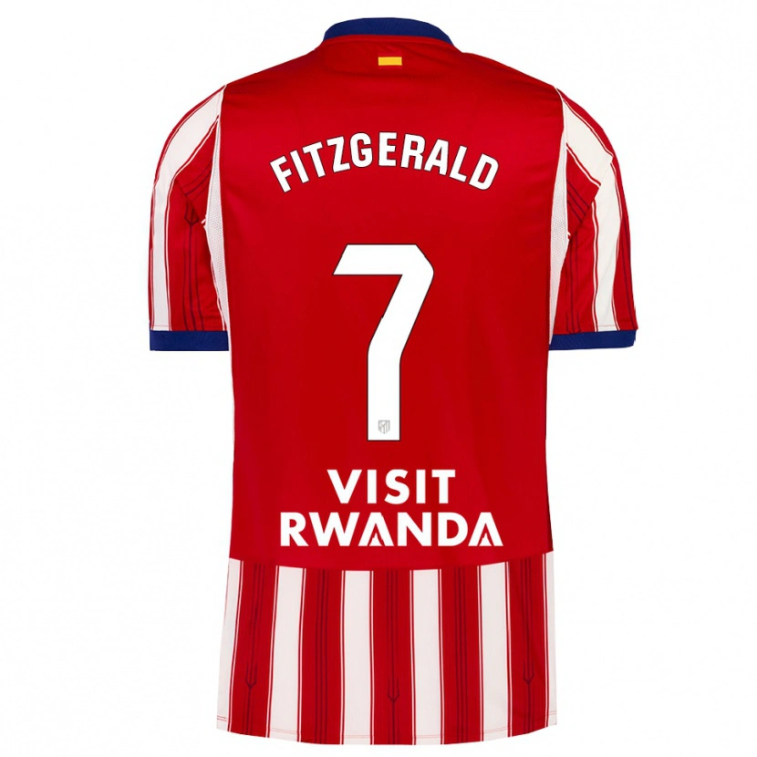 Danxen Heren Daniel Fitzgerald #7 Koninklijk Blauw Rood Wit Thuisshirt Thuistenue 2026/27 T-Shirt