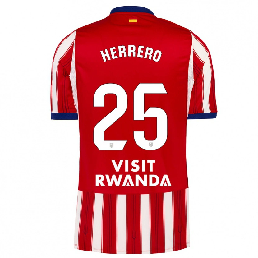 Danxen Heren Alex Herrero #25 Koninklijk Blauw Rood Wit Thuisshirt Thuistenue 2026/27 T-Shirt
