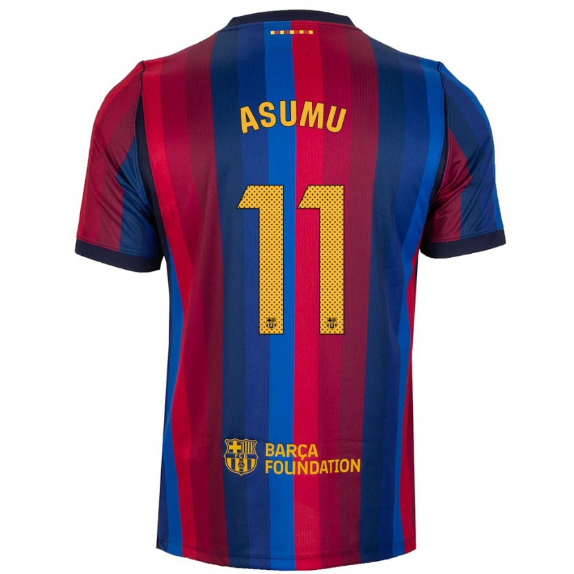 Danxen Heren Héctor Asumu #11 Koninklijk Blauw Rood Geel Thuisshirt Thuistenue 2026/27 T-Shirt