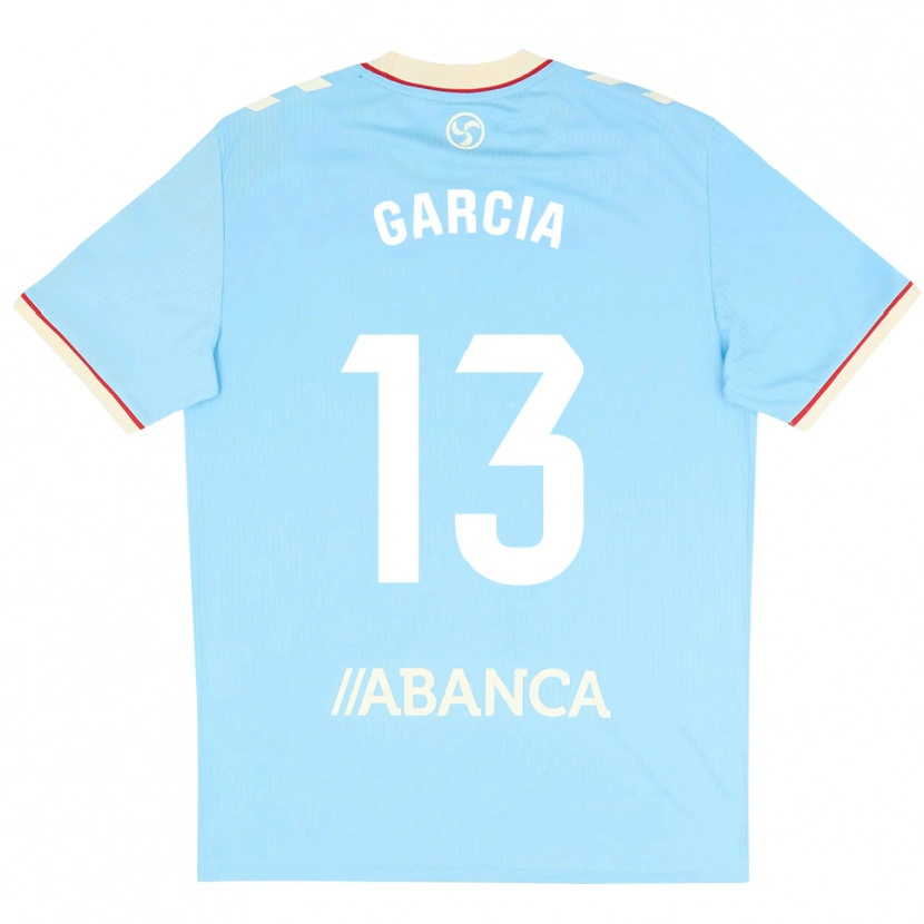 Danxen Heren Raul Garcia #13 Hemelsblauw Wit Rood Thuisshirt Thuistenue 2026/27 T-Shirt