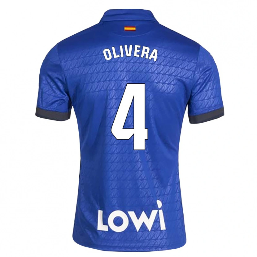 Danxen Heren Ian Olivera #4 Blauw Wit Zwart Thuisshirt Thuistenue 2026/27 T-Shirt