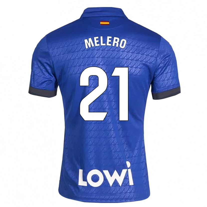Danxen Heren Pablo Melero #21 Blauw Wit Zwart Thuisshirt Thuistenue 2026/27 T-Shirt