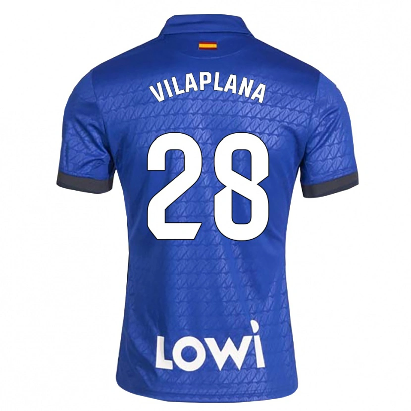 Danxen Heren Marc Vilaplana #28 Blauw Wit Zwart Thuisshirt Thuistenue 2026/27 T-Shirt