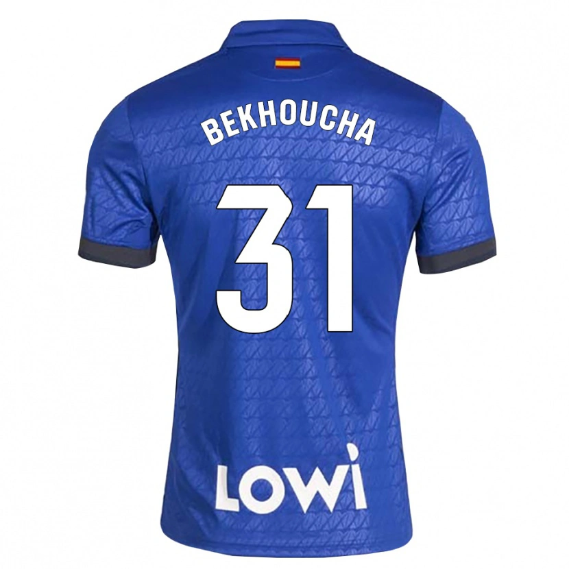 Danxen Heren Ismael Bekhoucha #31 Blauw Wit Zwart Thuisshirt Thuistenue 2026/27 T-Shirt