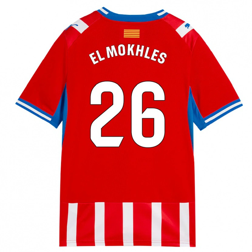 Danxen Heren Adam El Mokhles #26 Rood Wit Hemelsblauw Thuisshirt Thuistenue 2026/27 T-Shirt