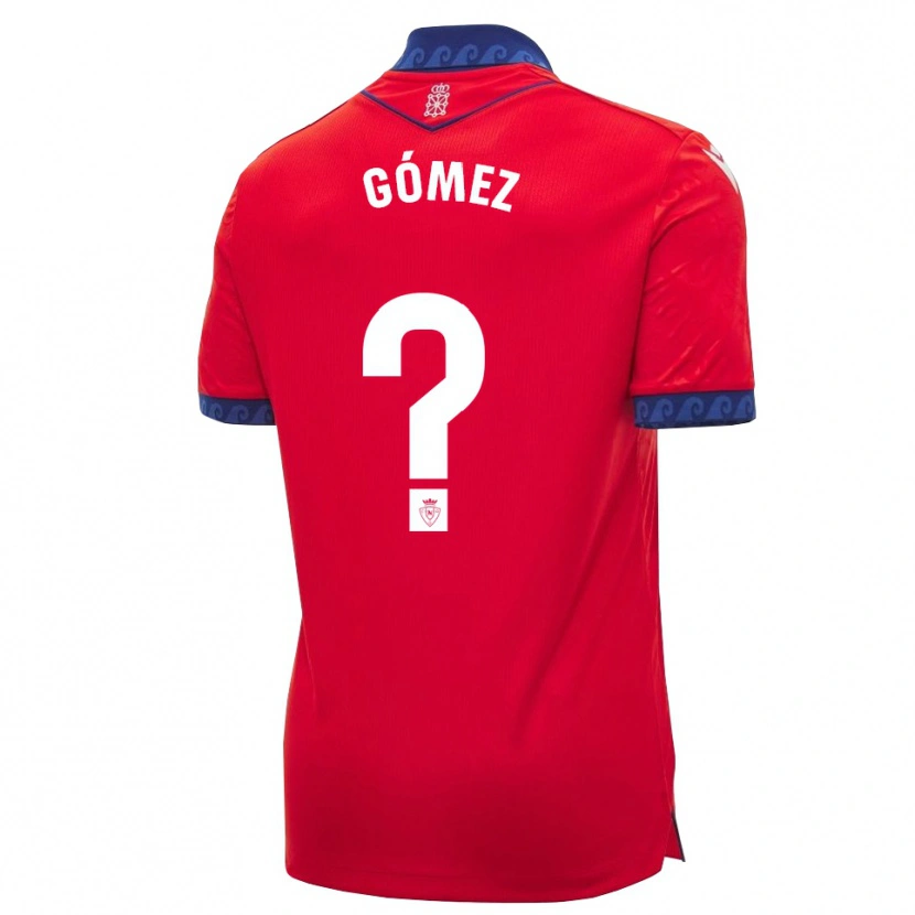 Danxen Heren Alonso Gómez #0 Rood Marineblauw Wit Thuisshirt Thuistenue 2026/27 T-Shirt