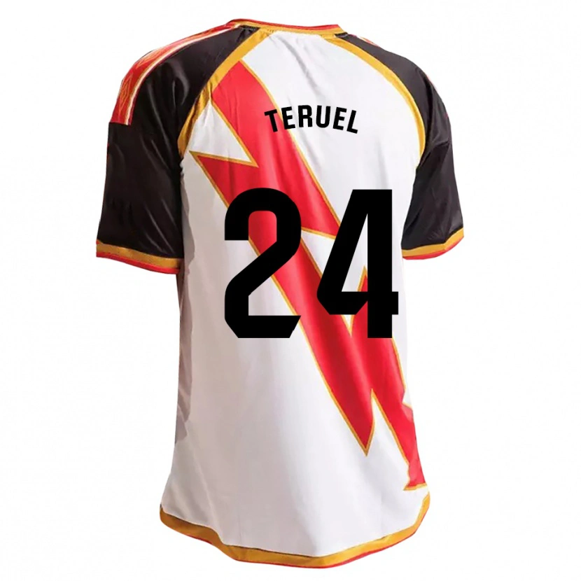 Danxen Heren Laura Teruel Montero #24 Zwart Rood Wit Goud Thuisshirt Thuistenue 2026/27 T-Shirt