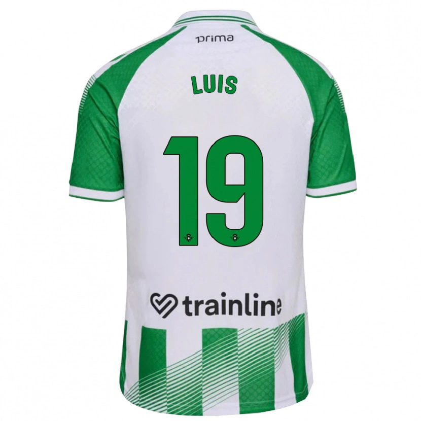 Danxen Heren Jorge Luis #19 Lichtgroen Zwart Wit Thuisshirt Thuistenue 2026/27 T-Shirt