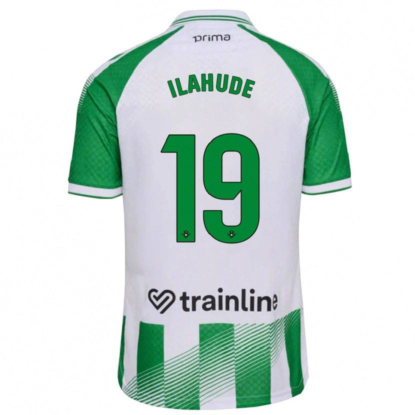 Danxen Heren Destiny Ilahude #19 Lichtgroen Zwart Wit Thuisshirt Thuistenue 2026/27 T-Shirt