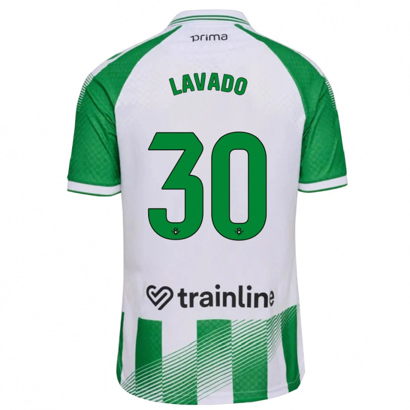 Danxen Heren Víctor Lavado #30 Lichtgroen Zwart Wit Thuisshirt Thuistenue 2026/27 T-Shirt