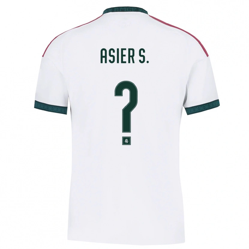 Danxen Heren Asier Sánchez #0 Donkergroen Wit Rood Thuisshirt Thuistenue 2026/27 T-Shirt
