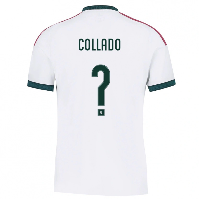 Danxen Heren Guillermo Collado #0 Donkergroen Wit Rood Thuisshirt Thuistenue 2026/27 T-Shirt