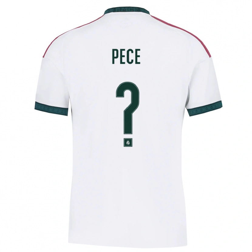 Danxen Heren Pece #0 Donkergroen Wit Rood Thuisshirt Thuistenue 2026/27 T-Shirt