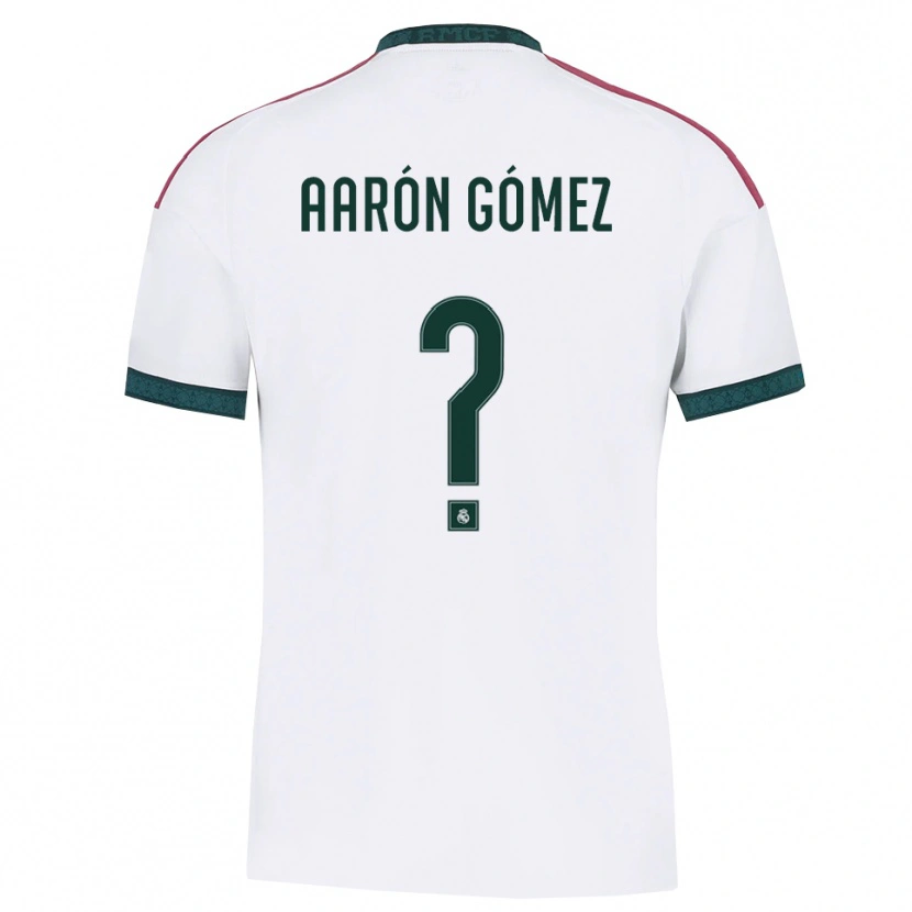 Danxen Heren Aarón Gómez #0 Donkergroen Wit Rood Thuisshirt Thuistenue 2026/27 T-Shirt