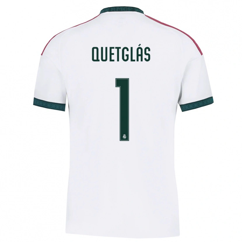 Danxen Heren Ferran Quetglás #1 Donkergroen Wit Rood Thuisshirt Thuistenue 2026/27 T-Shirt