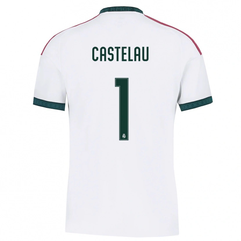 Danxen Heren Alber Castelau #1 Donkergroen Wit Rood Thuisshirt Thuistenue 2026/27 T-Shirt
