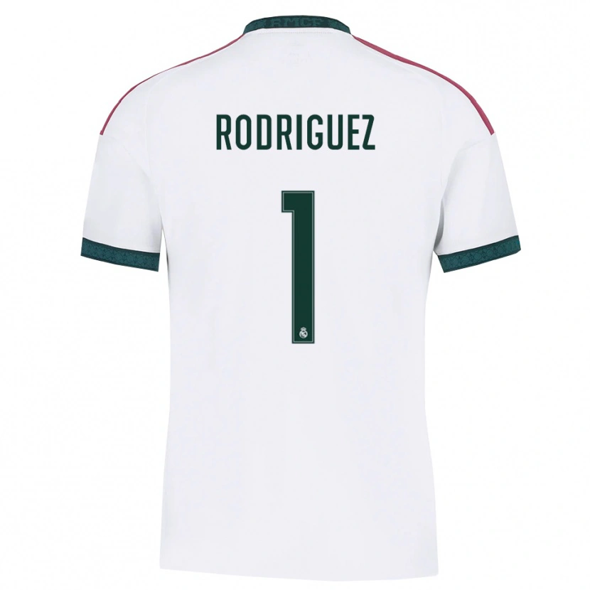 Danxen Heren Misa Rodriguez #1 Donkergroen Wit Rood Thuisshirt Thuistenue 2026/27 T-Shirt