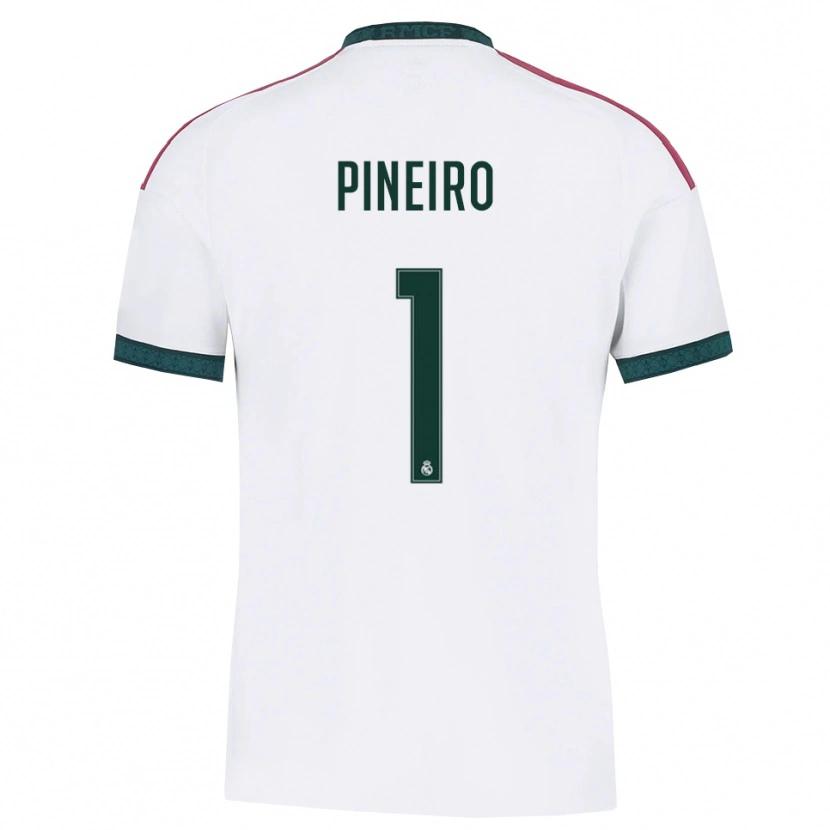 Danxen Heren Diego Pineiro #1 Donkergroen Wit Rood Thuisshirt Thuistenue 2026/27 T-Shirt