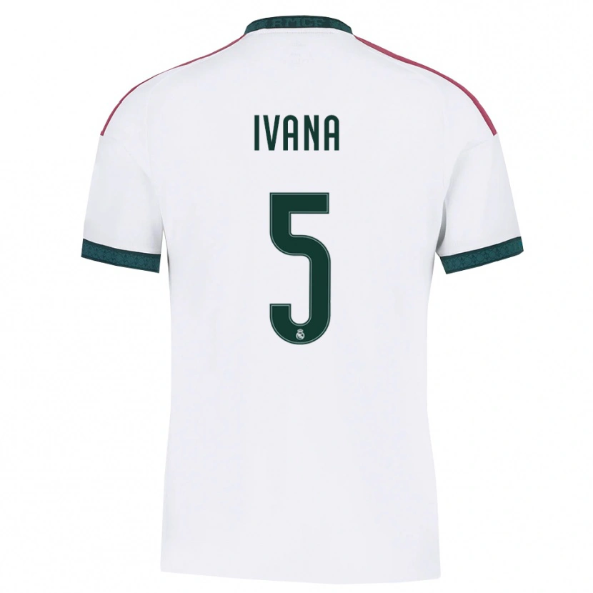 Danxen Heren Ivana Andres #5 Donkergroen Wit Rood Thuisshirt Thuistenue 2026/27 T-Shirt
